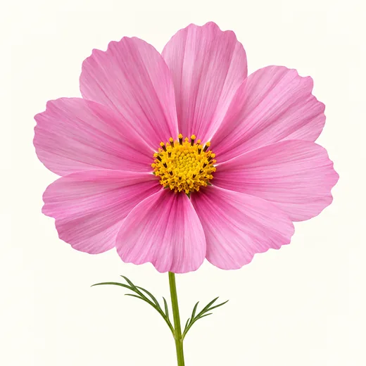 A photo of a pink cosmos flower